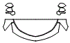 Hood, Fender, Mirror and Upper Bumper Kit pattern for the 2018 Chevrolet Camaro