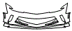 Bumper Kit pattern for the 2018 Chevrolet Camaro