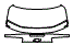 Trunk Lid Kit pattern for the 2024 Chevrolet Camaro