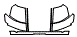 Trunk Lid Kit pattern for the 2018 Chevrolet Camaro