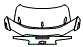 Spoiler and Trunk Lid Kit pattern for the 2024 Chevrolet Camaro
