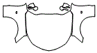 Full Hood, Fender and Mirror Kit pattern for the 2024 Chevrolet Camaro