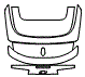 Trunk Lid Kit pattern for the 2024 Chevrolet Camaro