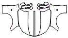 Full Hood, Fender and Mirror Kit pattern for the 2024 Chevrolet Camaro