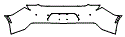 Rear Bumper Kit pattern for the 2024 Chevrolet Camaro
