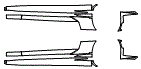 Rocker Panel Kit pattern for the 2024 Chevrolet Camaro