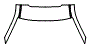 Roof and A-Pillar Kit pattern for the 2015 Chevrolet Camaro