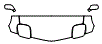 Hood, Fender and Mirror Kit pattern for the 1998 Chevrolet Corvette