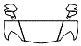 Hood, Fender and Mirror Kit pattern for the 2006 Chevrolet Corvette