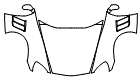 Full Hood, Fender and Mirror Kit pattern for the 2010 Chevrolet Corvette