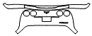 Rear Bumper Kit pattern for the 2006 Chevrolet Corvette