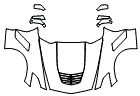 Full Hood, Fender and Mirror Kit pattern for the 2015 Chevrolet Corvette