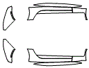 Rocker Panel Kit pattern for the 2015 Chevrolet Corvette