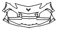 Bumper Kit pattern for the 2019 Chevrolet Corvette