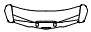 Spoiler Kit pattern for the 2019 Chevrolet Corvette