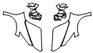 Full Hood, Fender and Mirror Kit pattern for the 2027 Chevrolet Corvette