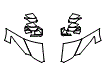 Hood, Fender and Mirror Kit pattern for the 2027 Chevrolet Corvette
