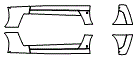 Rocker Panel Kit pattern for the 2006 Chevrolet Corvette