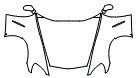 Full Hood, Fender and Mirror Kit pattern for the 2006 Chevrolet Corvette