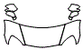Hood, Fender and Mirror Kit pattern for the 2006 Chevrolet Corvette