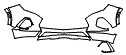 Bumper Kit pattern for the 2020 Chevrolet Blazer
