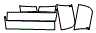 Rocker Panel Kit pattern for the 2001 Chevrolet Pickup