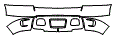 Bumper Kit pattern for the 2013 Chevrolet Avalanche