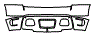 Bumper Kit pattern for the 2008 Chevrolet Tahoe
