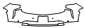 Bumper Kit pattern for the 2021 Chevrolet Tahoe