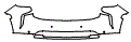 Bumper Kit pattern for the 2021 Chevrolet Tahoe