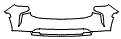 Bumper Kit pattern for the 2021 Chevrolet Tahoe