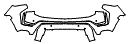Bumper Kit pattern for the 2021 Chevrolet Tahoe