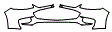 Bumper Kit pattern for the 2016 Chevrolet Malibu