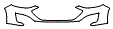 Bumper Kit pattern for the 2025 Chevrolet Malibu