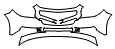 Bumper Kit pattern for the 2008 Chevrolet Malibu Classic