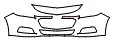 Bumper Kit pattern for the 2016 Chevrolet Malibu