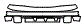 Bumper Kit pattern for the 2003 Chevrolet Tracker