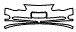 Bumper Kit pattern for the 2005 Chevrolet Monte Carlo