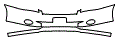 Bumper Kit pattern for the 2007 Chevrolet Monte Carlo