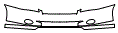 Bumper Kit pattern for the 2007 Chevrolet Monte Carlo