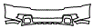Bumper Kit pattern for the 2009 Chevrolet TrailBlazer
