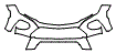 Bumper Kit pattern for the 2022 Chevrolet TrailBlazer