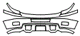 Bumper Kit pattern for the 2012 Chevrolet Silverado