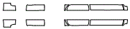 Rocker Panel Kit pattern for the 2019 Chevrolet Silverado/1500 LD (Previous Generation)