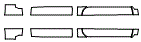 Rocker Panel Kit pattern for the 2019 Chevrolet Silverado/1500 LD (Previous Generation)