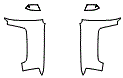Full Fender and Mirror Kit pattern for the 2011 Chevrolet Silverado