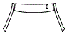 Roof and A-Pillar Kit pattern for the 2014 GMC Sierra