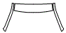 Roof and A-Pillar Kit pattern for the 2016 GMC Sierra