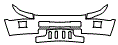 Bumper Kit pattern for the 2016 Chevrolet Silverado