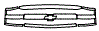 Grille Kit pattern for the 2016 Chevrolet Silverado